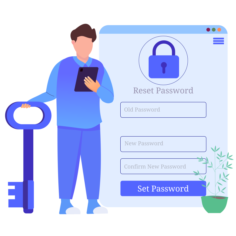 Forgot Password Page Image