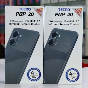 Tecno POP 20 – 6,67" 128 Go ROM 4G – Smartphone Performant