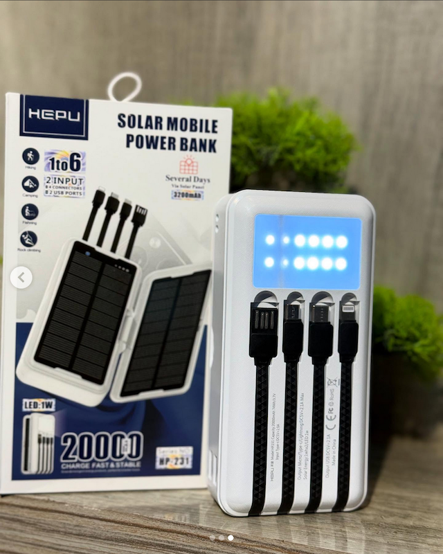HEPU POWER BANK 20000 mAh